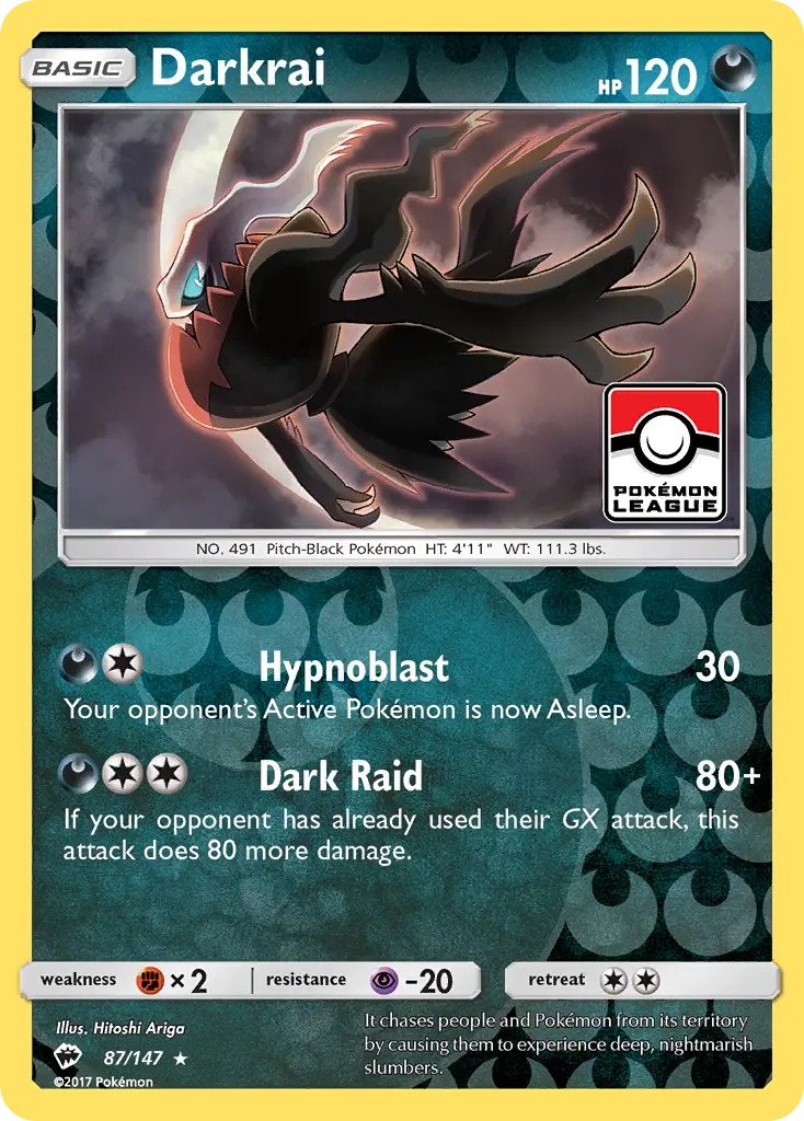 Darkrai - Burning Shadows 087/147 (Holo)