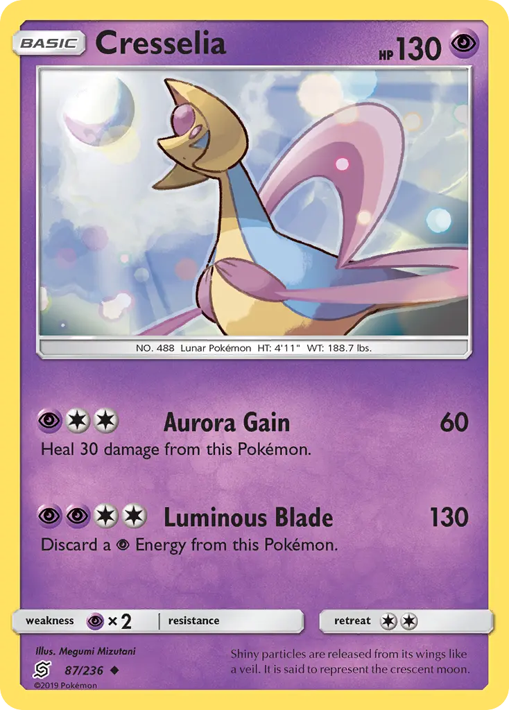 Cresselia - Unified Minds 087/236 (Regular)