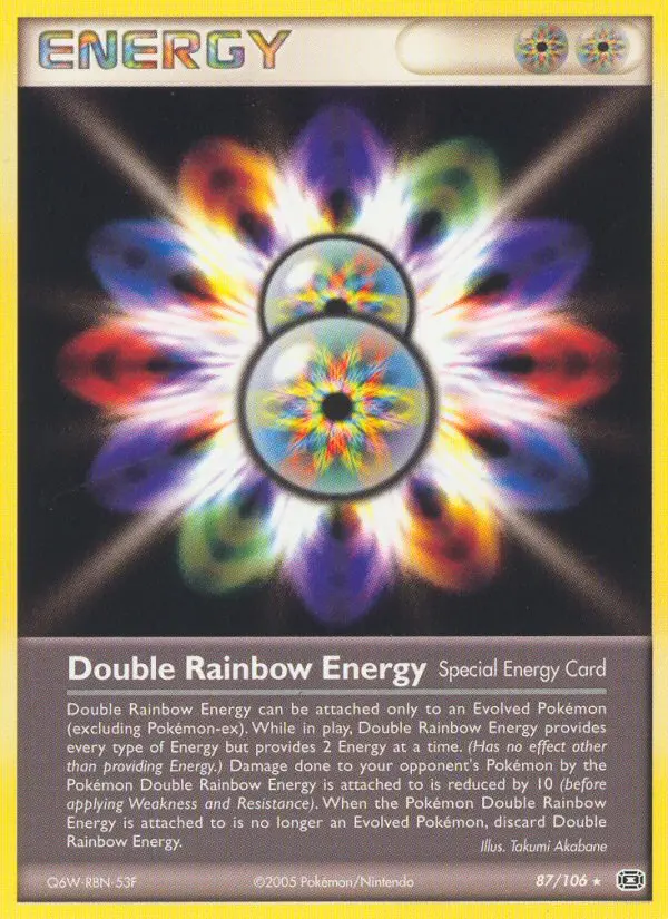 Double Rainbow Energy - Emerald 087/106 (Regular)