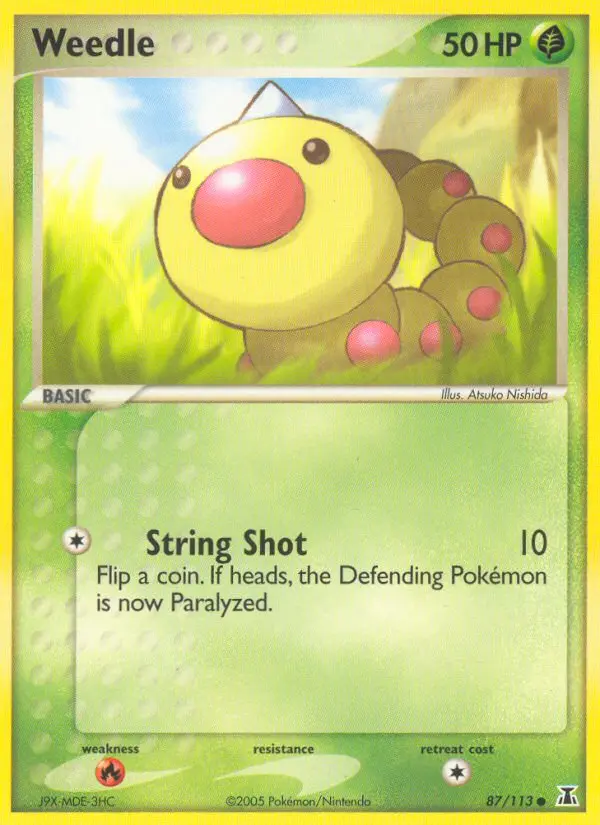 Weedle - Delta Species 087/113 (Regular)