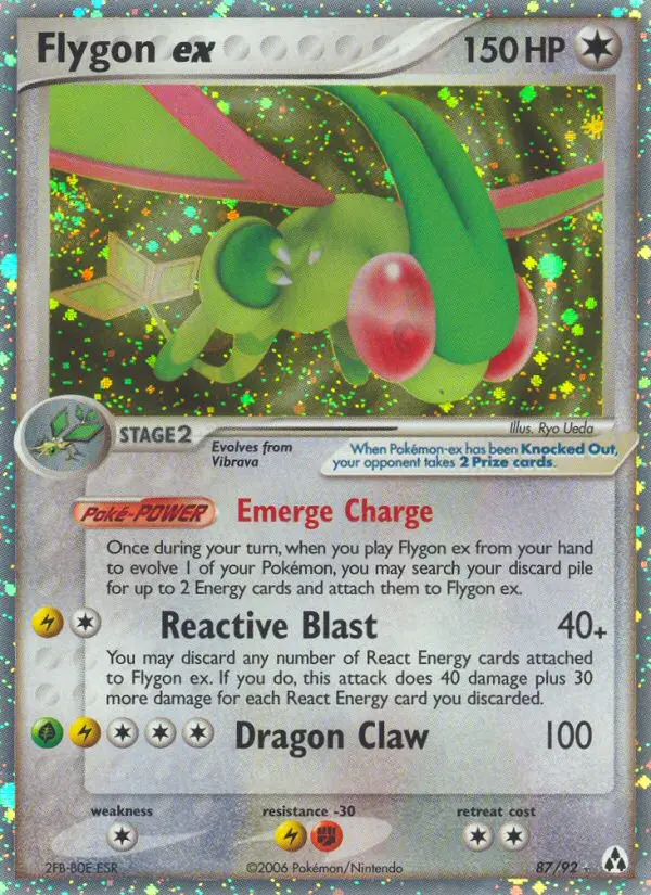 Flygon ex - Legend Maker 087/092 (Rare Holo EX)