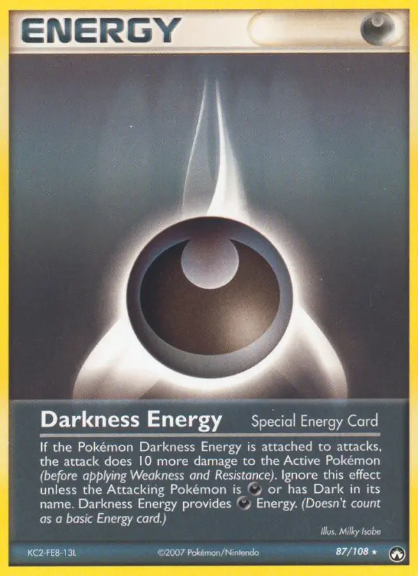 Darkness Energy - Power Keepers 087/108 (Regular)