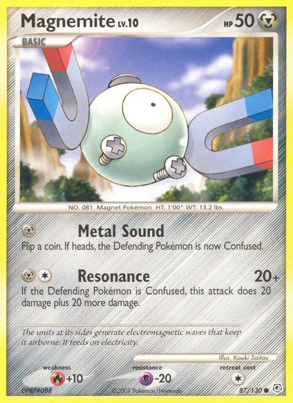 Magnemite - Diamond & Pearl 087/130 (Regular)