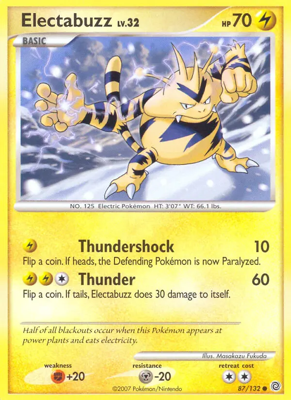 Electabuzz - Secret Wonders 087/132 (Regular)