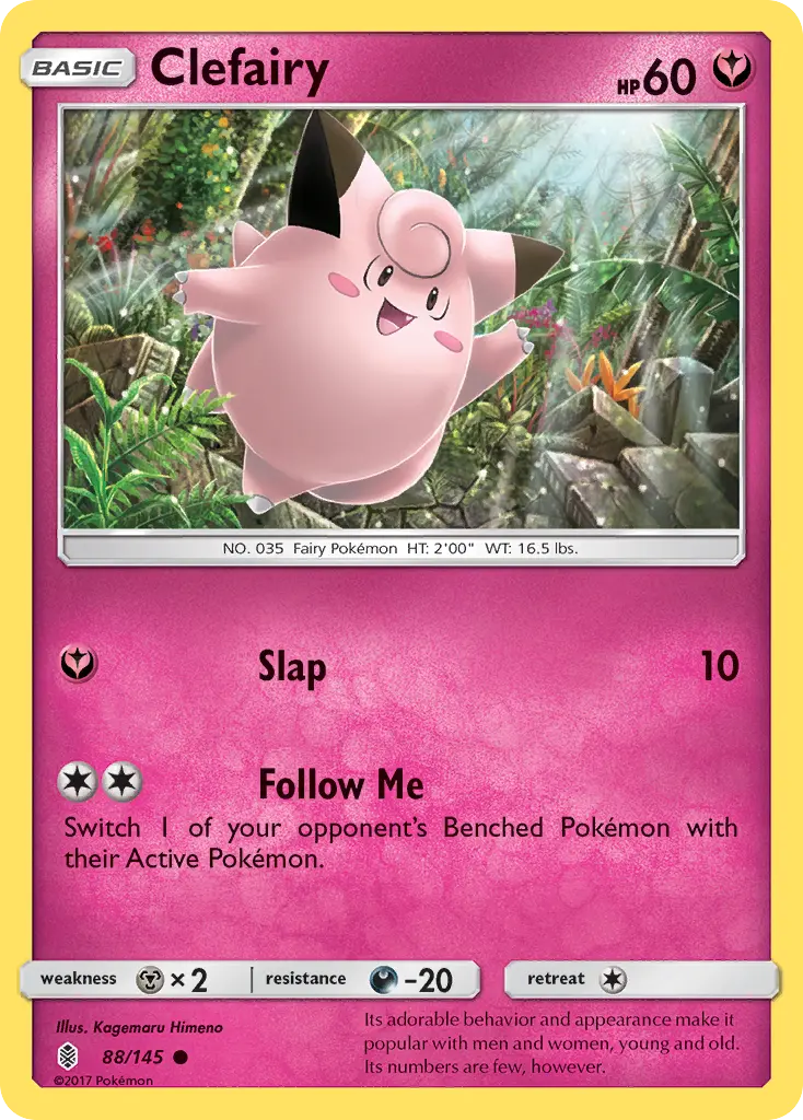 Clefairy - Guardians Rising 088/145 (Regular)