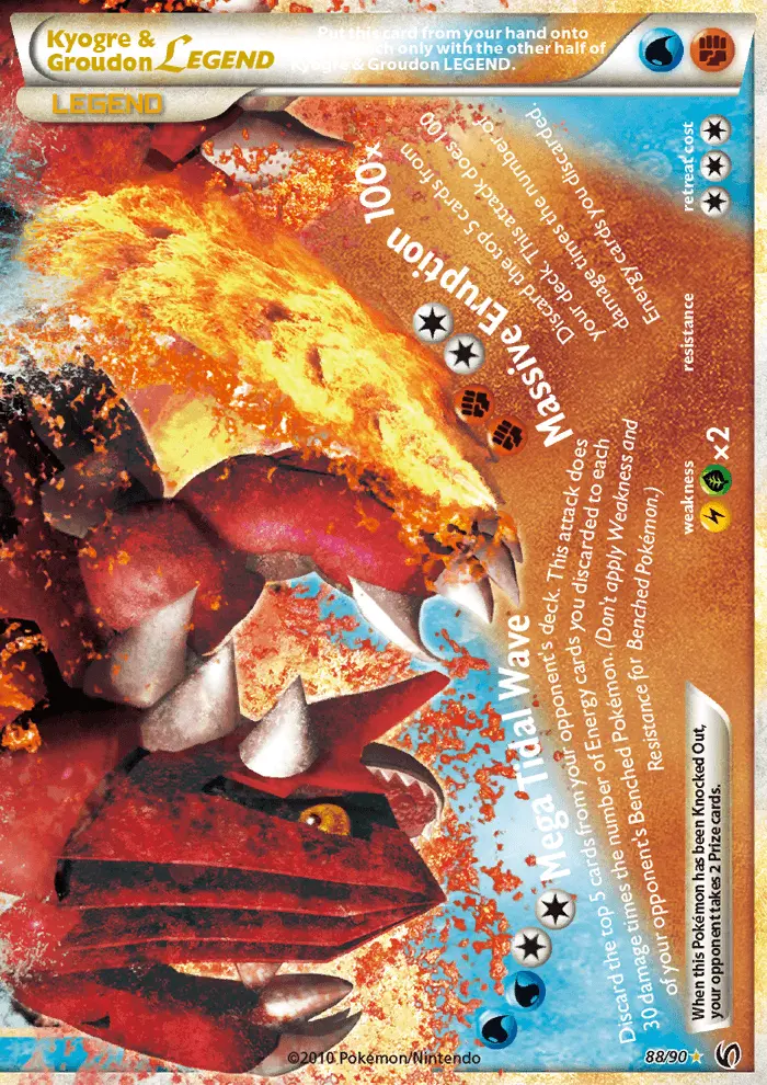 Kyogre & Groudon LEGEND - Undaunted 088/090