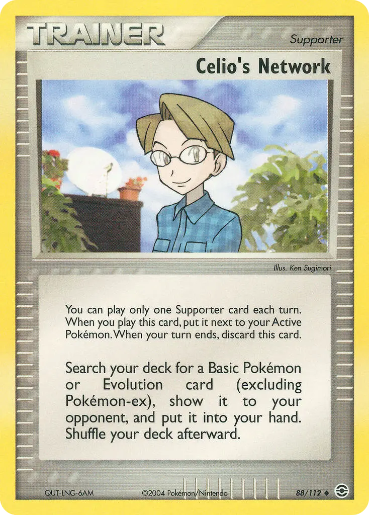 Celio's Network - FireRed & LeafGreen 088/112 (Regular)