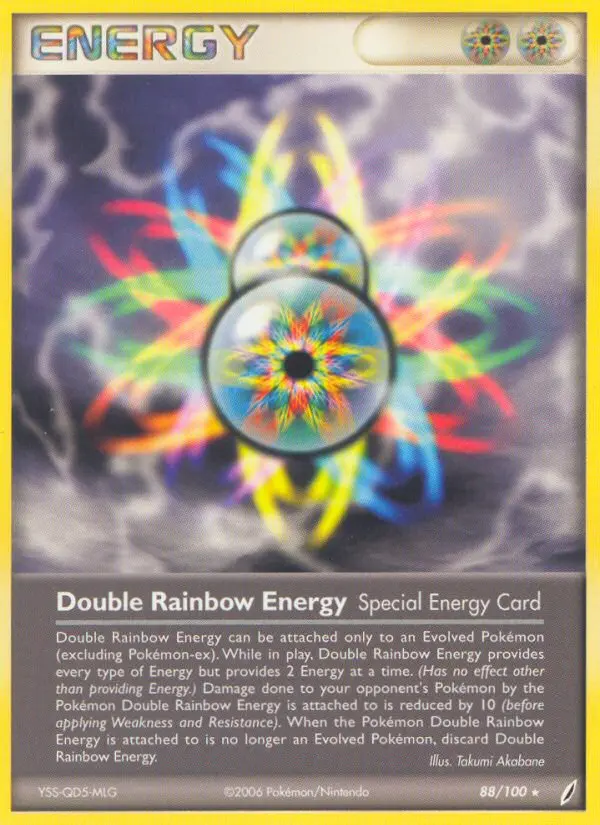 Double Rainbow Energy - Crystal Guardians 088/100 (Reverse Holo)