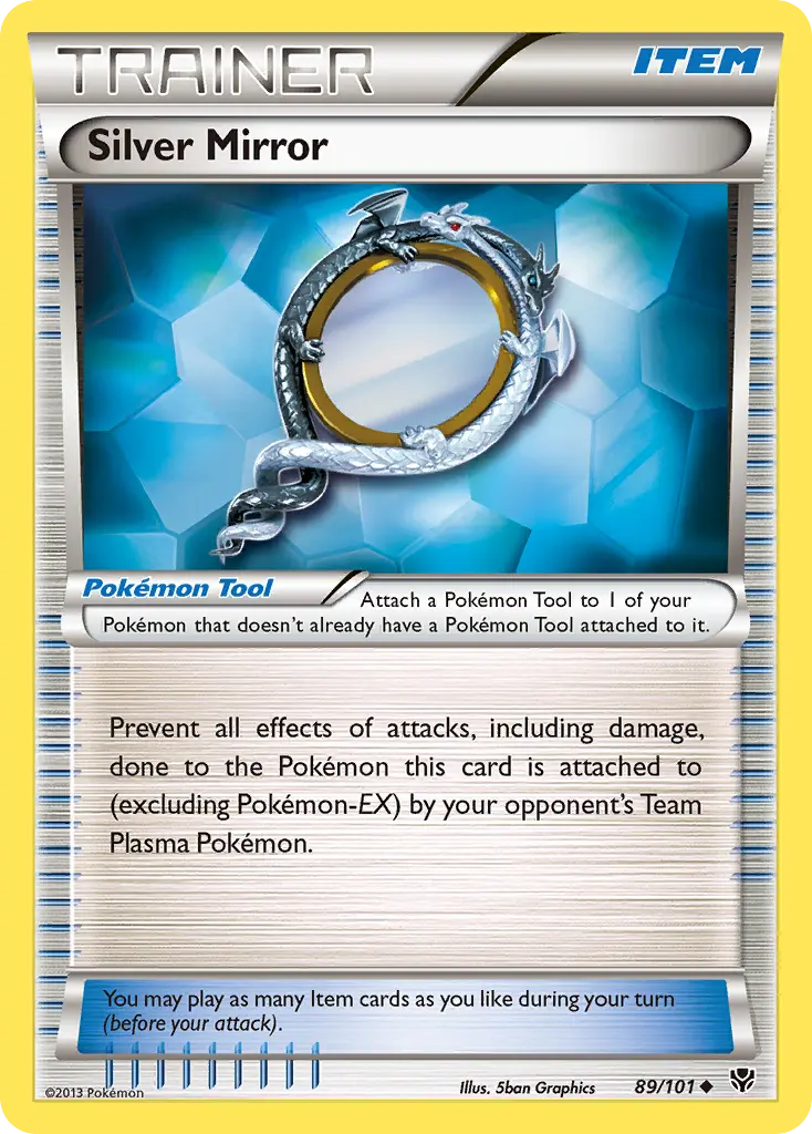 Silver Mirror - Plasma Blast 089/101 (Regular)