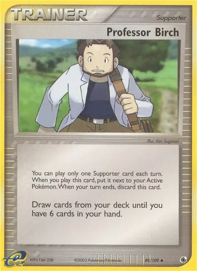 Professor Birch - Ruby & Sapphire 089/109 (Regular)