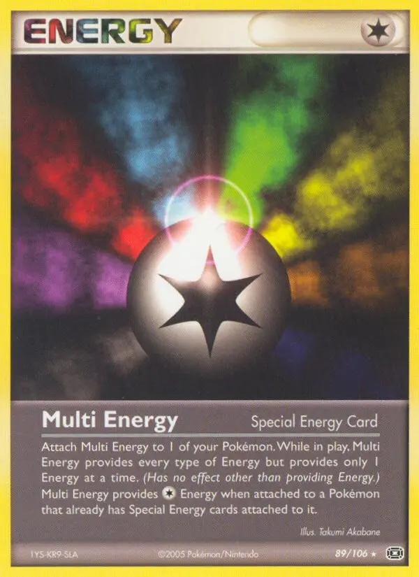 Multi Energy - Emerald 089/106 (Reverse Holo)