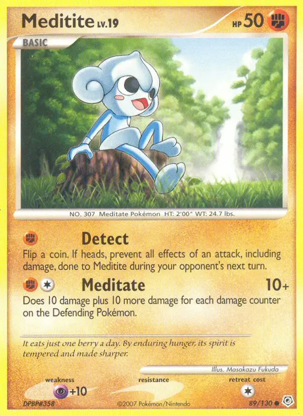 Meditite - Diamond & Pearl 089/130 (Regular)