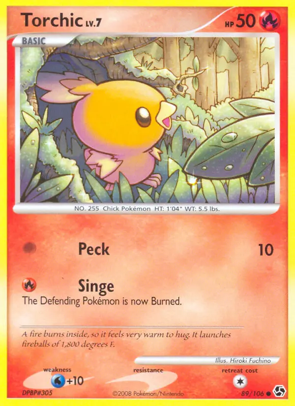 Torchic - Great Encounters 089/106 (Reverse Holo)