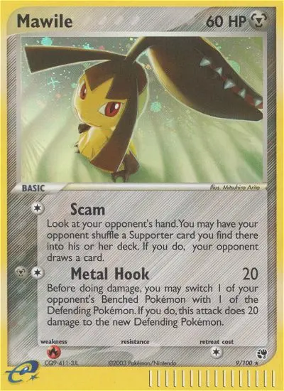 Mawile - Sandstorm 009/100 (Holo)