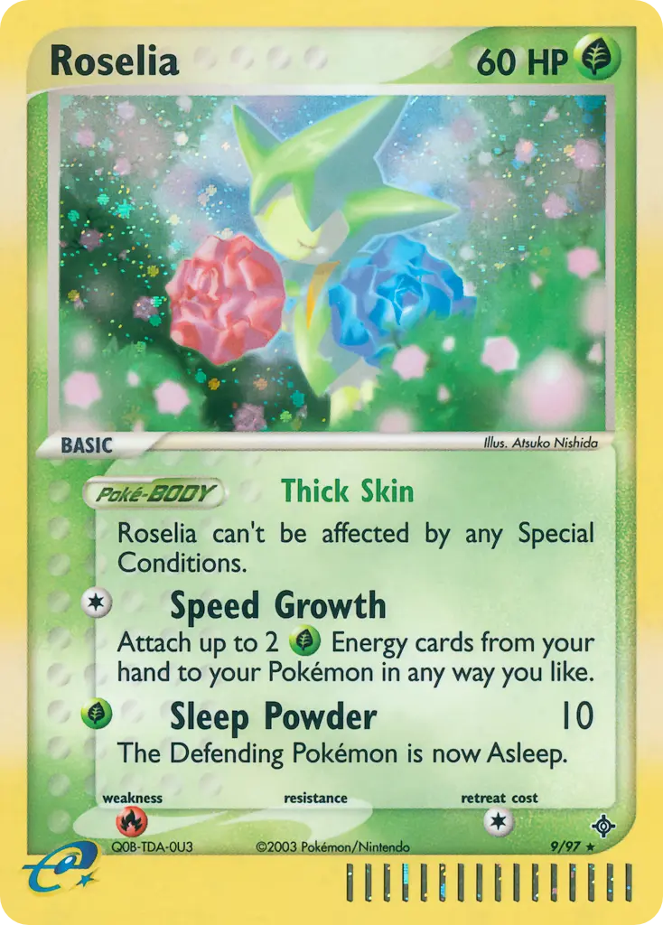 Roselia - Dragon 009/097 (Reverse Holo)