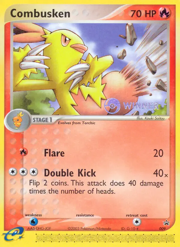 Combusken - Nintendo Black Star Promos 009/040 (Regular)