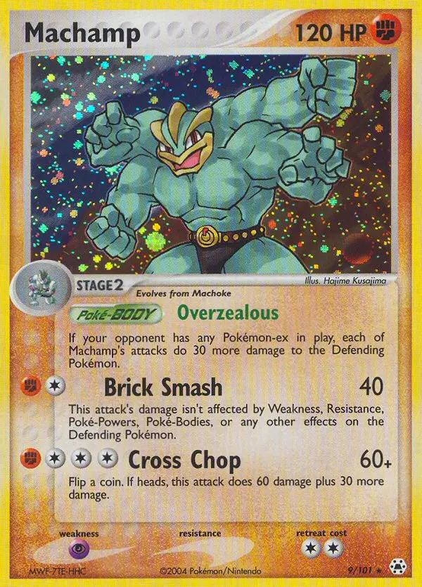 Machamp - Hidden Legends 009/101 (Reverse Holo)