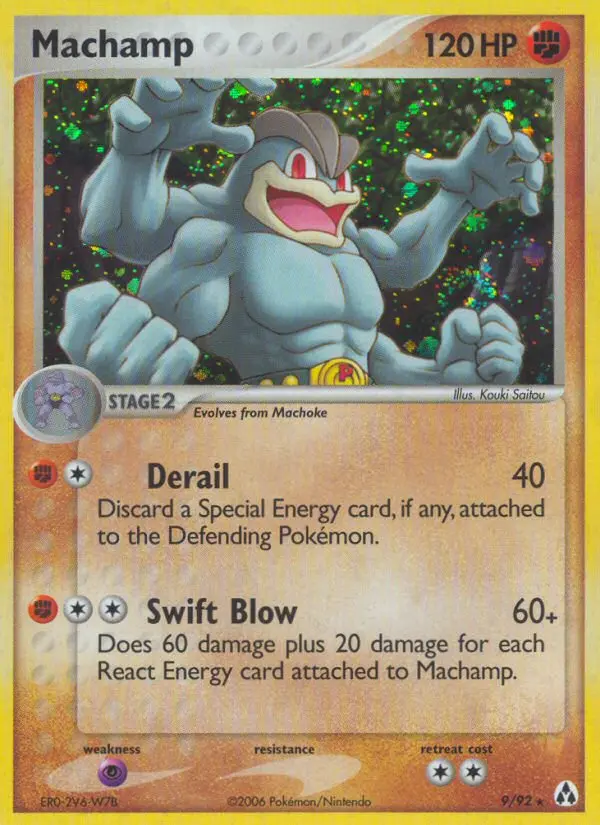 Machamp - Legend Maker 009/092 (Reverse Holo)