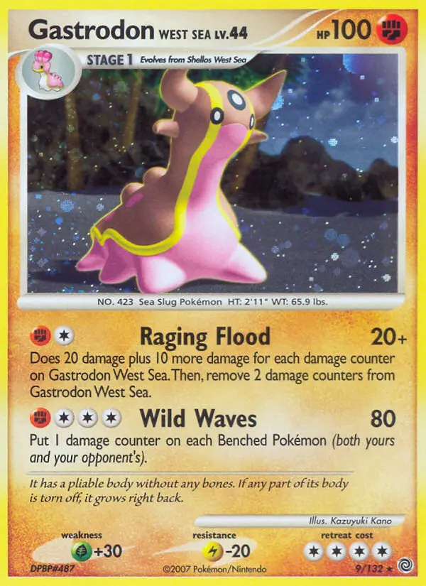 Gastrodon West Sea - Secret Wonders 009/132 (Holo)