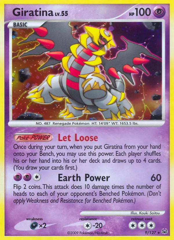 Giratina - Platinum 009/127 (Reverse Holo)