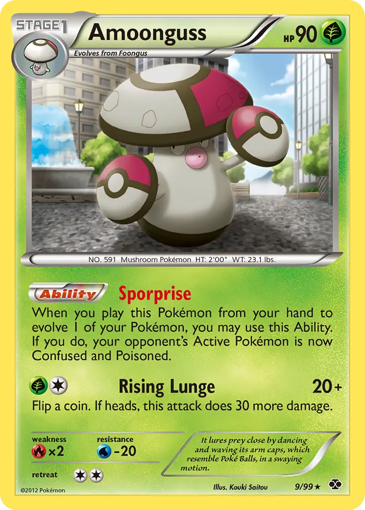 Amoonguss - Next Destinies 009/099 (Regular)