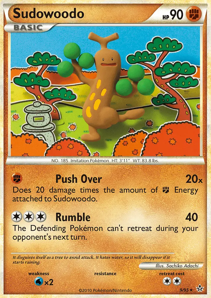 Sudowoodo - Unleashed 009/095