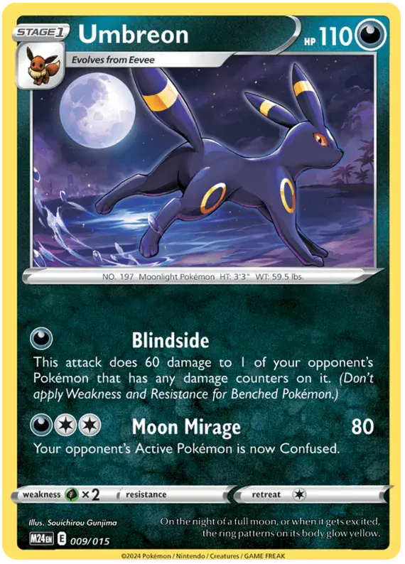 Umbreon - McDonald's Collection 2024 009/015 (Regular)