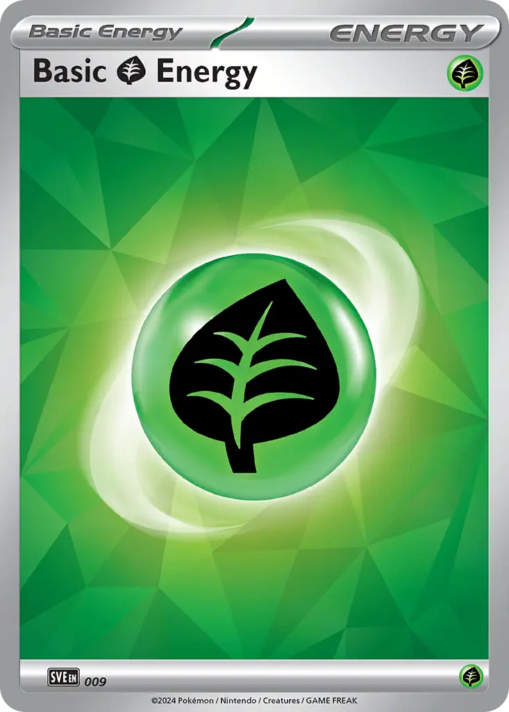 Basic Grass Energy - Scarlet & Violet Energies 009/008 (Regular)