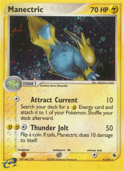 Manectric - Ruby & Sapphire 009/109 (Reverse Holo)