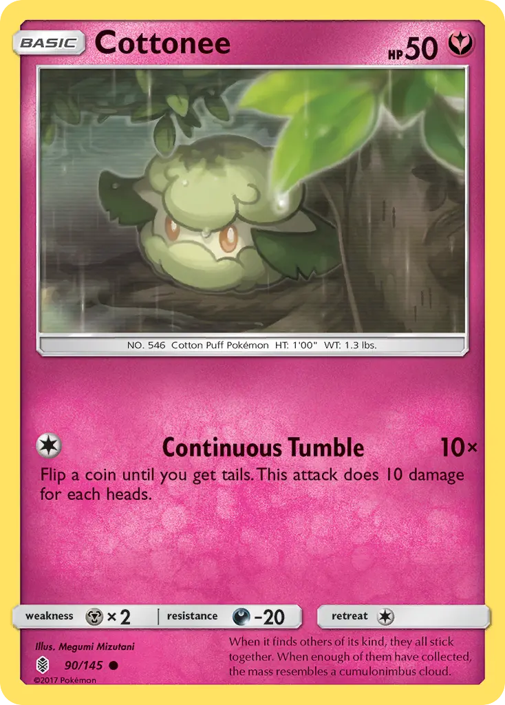 Cottonee - Guardians Rising 090/145 (Reverse Holo)