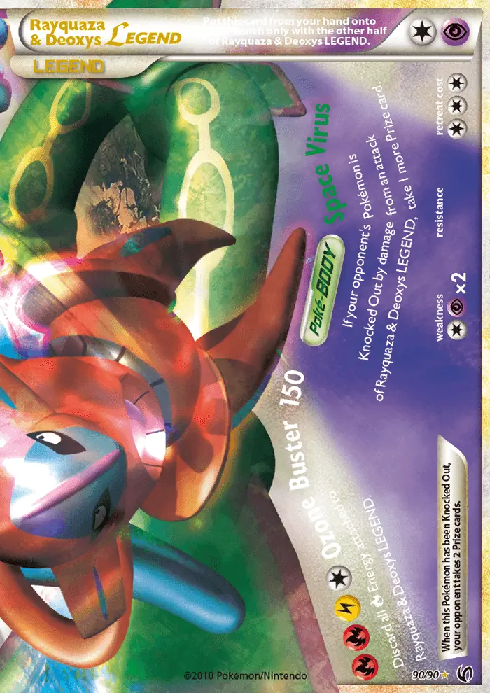 Rayquaza & Deoxys LEGEND - Undaunted 090/090