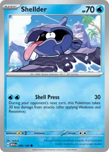 Shellder - 151 090/165 (Reverse Holo)