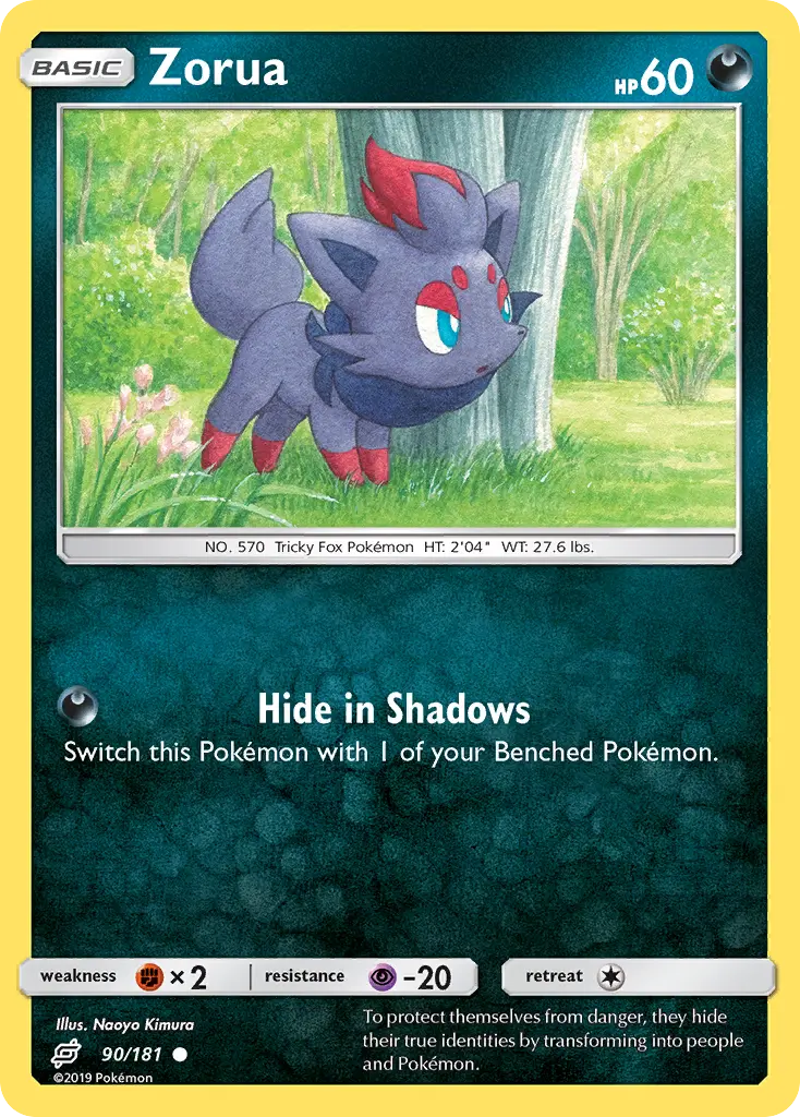 Zorua - Team Up 090/181 (Regular)