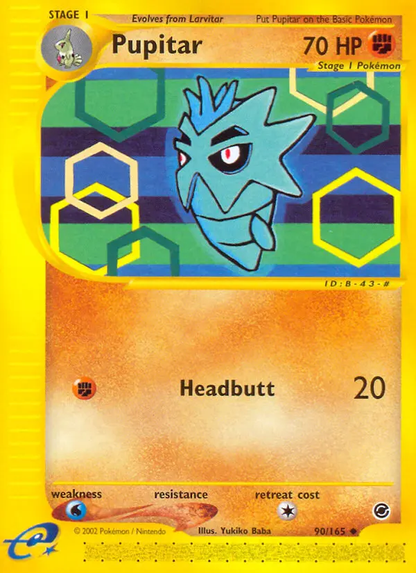 Pupitar - Expedition Base Set 090/165 (Regular)