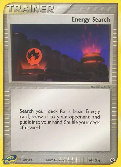 Energy Search - Ruby & Sapphire 090/109 (Regular)