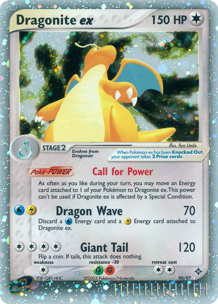 Dragonite ex - Dragon 090/097 (Rare Holo EX)