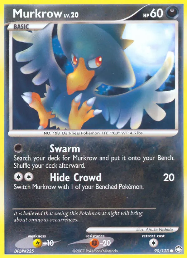 Murkrow - Mysterious Treasures 090/123 (Regular)