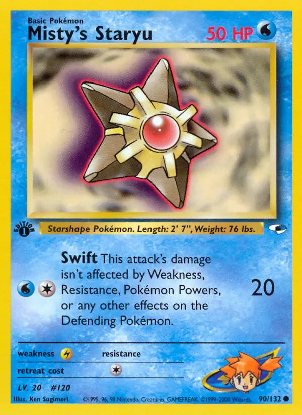 Misty's Staryu - Gym Heroes 090/132 (Regular)