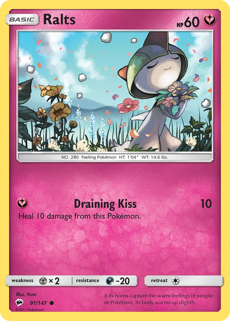 Ralts - Burning Shadows 091/147 (Regular)
