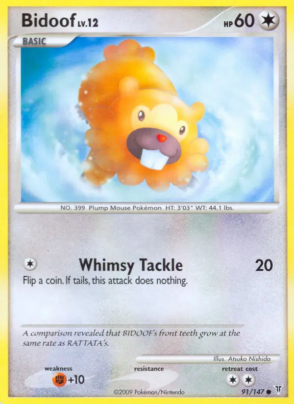Bidoof - Supreme Victors 091/147 (Regular)