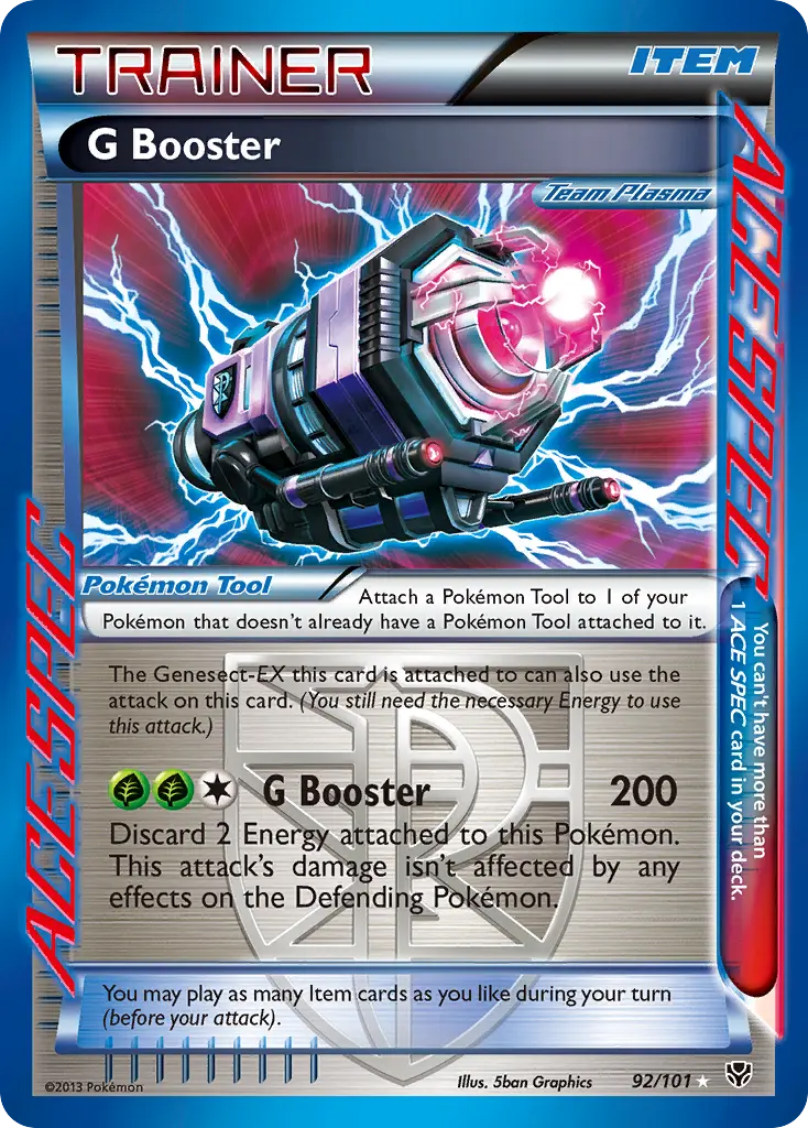 G Booster - Plasma Blast 092/101 (Holo)