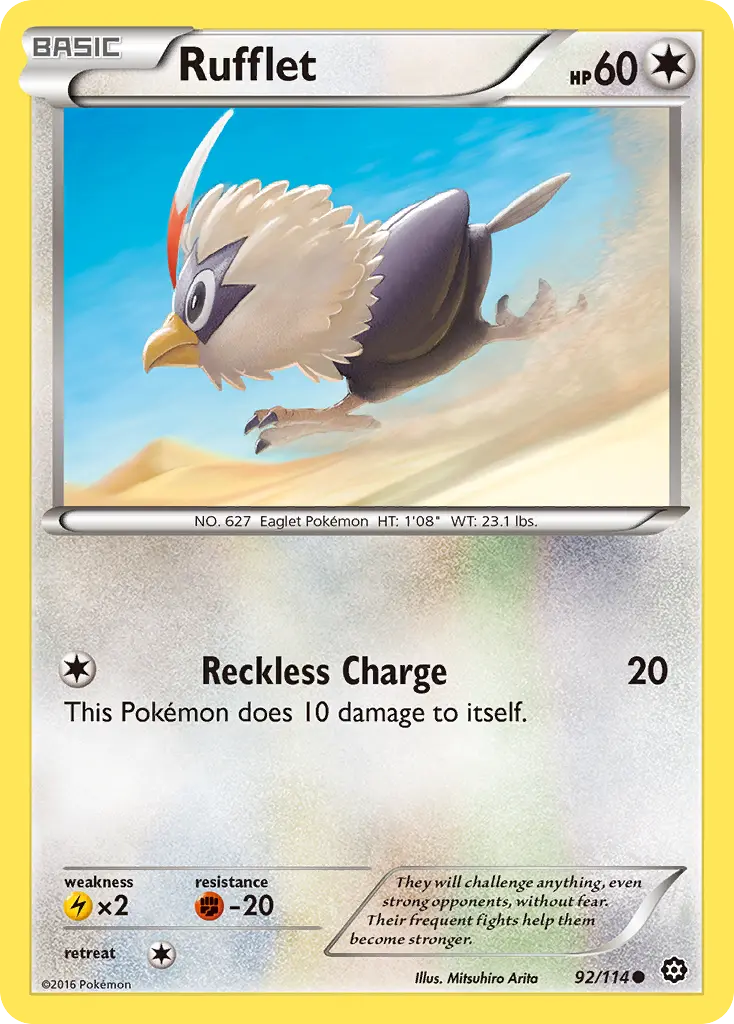 Rufflet - Steam Siege 092/114 (Regular)