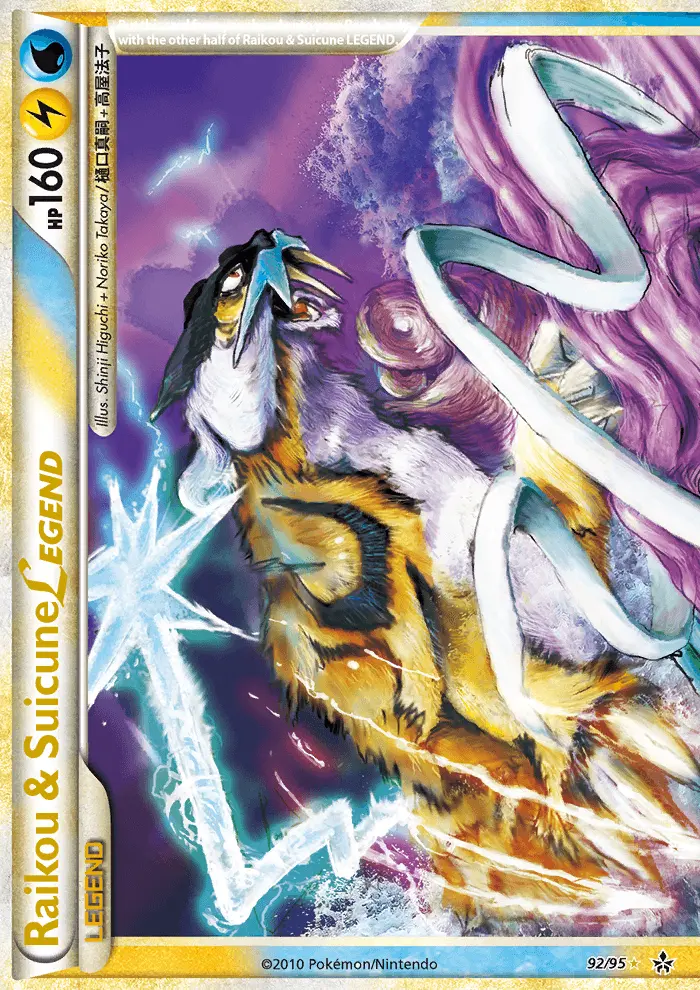 Raikou & Suicune LEGEND - Unleashed 092/095
