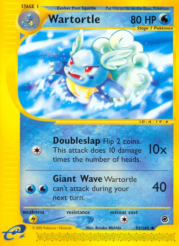 Wartortle - Expedition Base Set 092/165 (Regular)