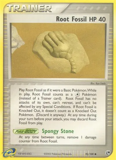Root Fossil - Sandstorm 092/100 (Regular)