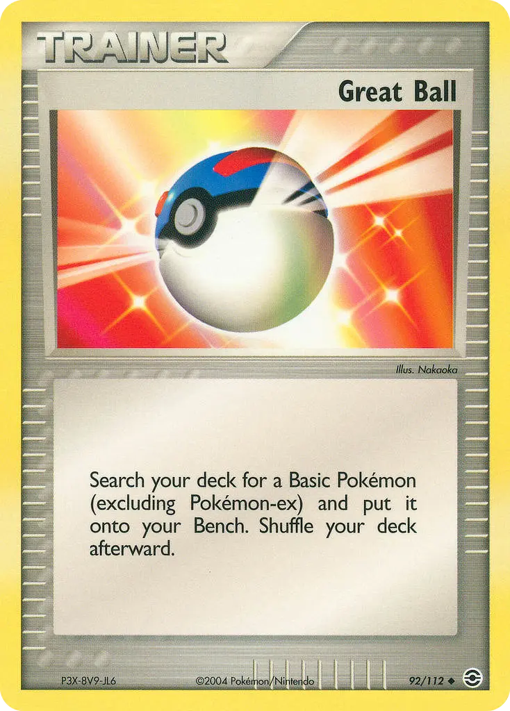 Great Ball - FireRed & LeafGreen 092/112 (Regular)