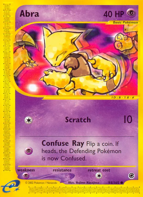 Abra - Expedition Base Set 093/165 (Reverse Holo)
