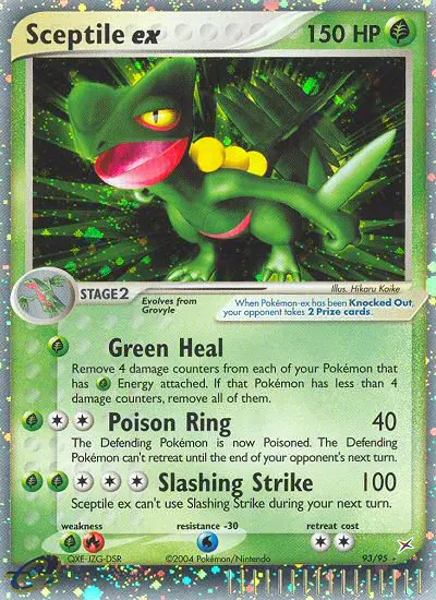 Sceptile ex - Team Magma vs Team Aqua 093/095 (Rare Holo EX)