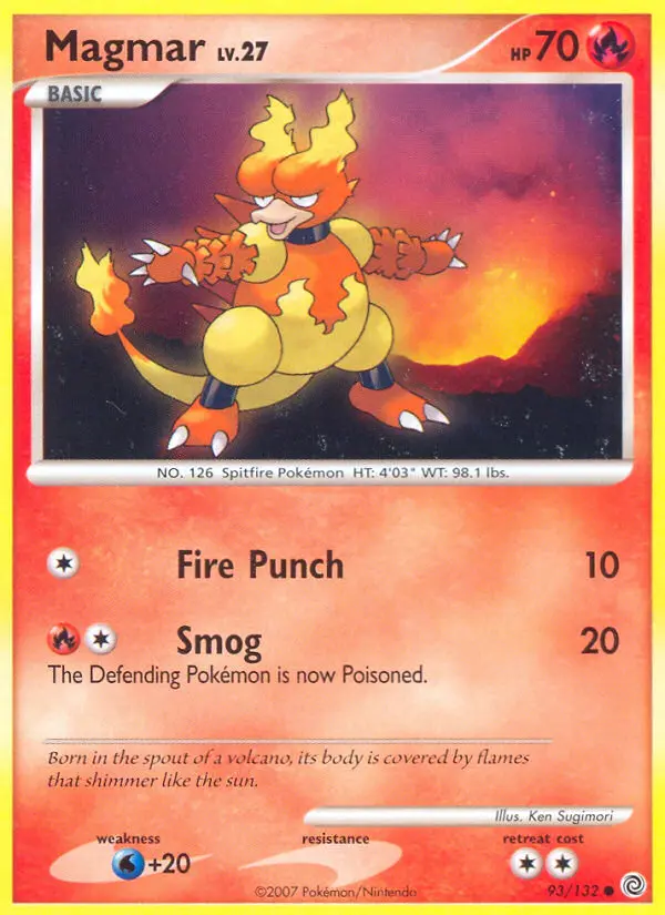 Magmar - Secret Wonders 093/132 (Regular)