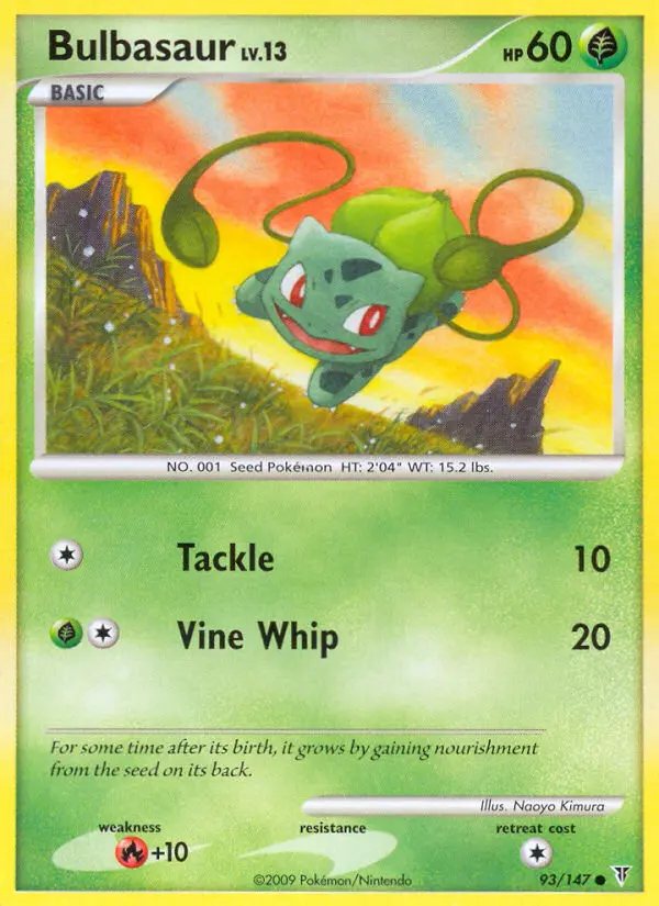 Bulbasaur - Supreme Victors 093/147 (Reverse Holo)